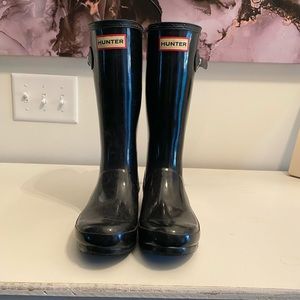 Black Hunter Rain Boots size 3